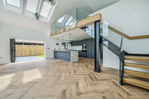 New build house developments Little Rame Barns